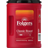 Folgers® Ground Canister Classic Roast Coffee, Medium, 6/Carton, 210/Pallet (FOL30419PL) 1 Pallet