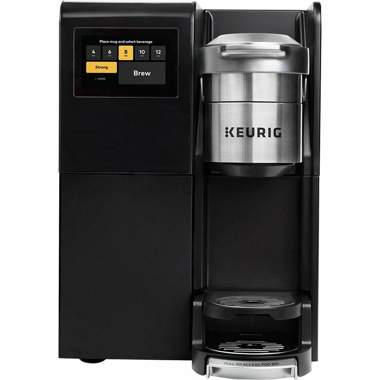 Keurig K3500 Merchandiser Bundle with 8ct Merchandiser, Single-Cup, Black/Silver (GMT8606) Each