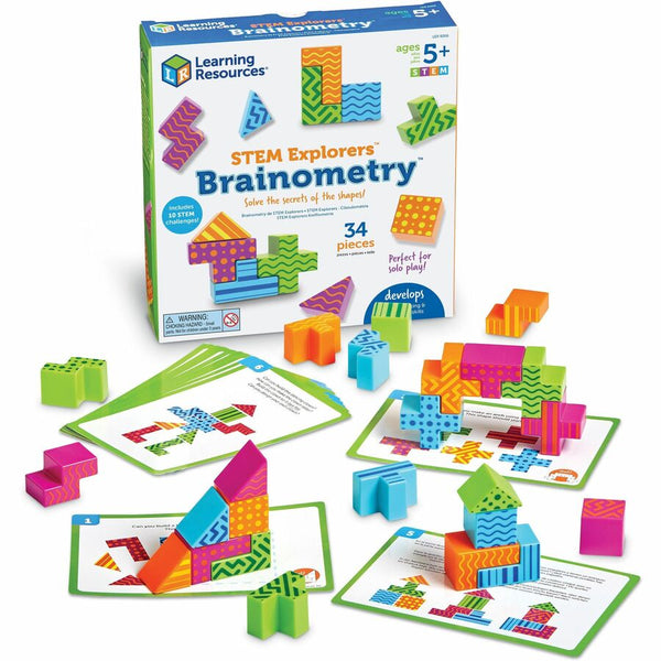 Learning Resources STEM Explorers Brainometry, Theme/Subject: Learning, Fun, Skill Learning: STEM (LRNLER9306) Each