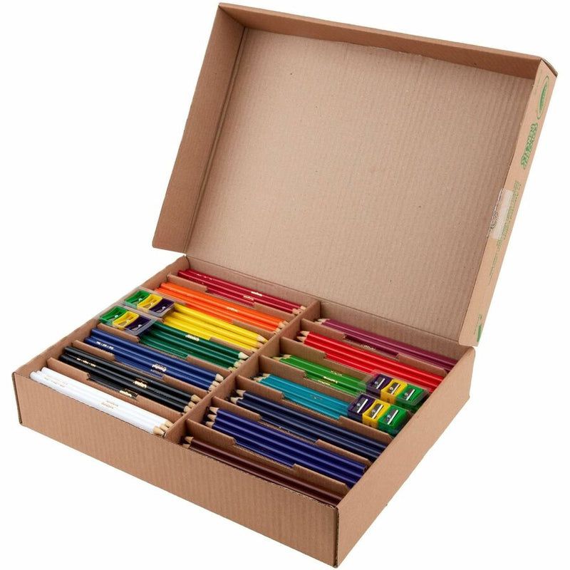 Crayola 462-Piece Class Pack Colored Pencils, 462/Pack (CYO687509) Pack of 462