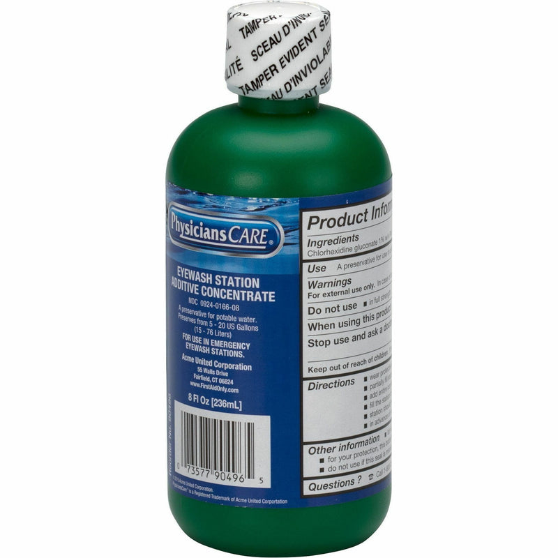 First Aid Only Eyewash Additive Concentrate, 8 fl oz, 12/Carton (FAO90496CT) Case of 12