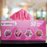 Monarch Smart Rags Microfiber Cloths, Pink, 16" x 16", 275 GSM, 50/Box (MONM930P) Box of 50