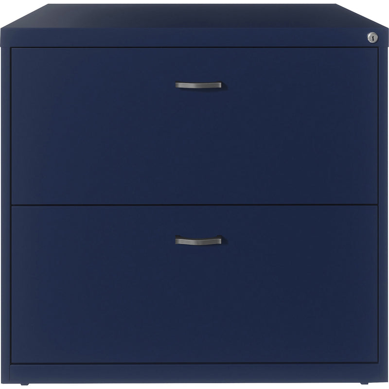 NuSparc 2-Drawer Lateral File, 30" Width x 17.6" Depth x 27.7" Height, Blue, Steel (NPRLF218AANY) Each