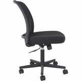 NuSparc Armless Task Chair, Fabric Seat, Black (NPRCH302MNBK) Each