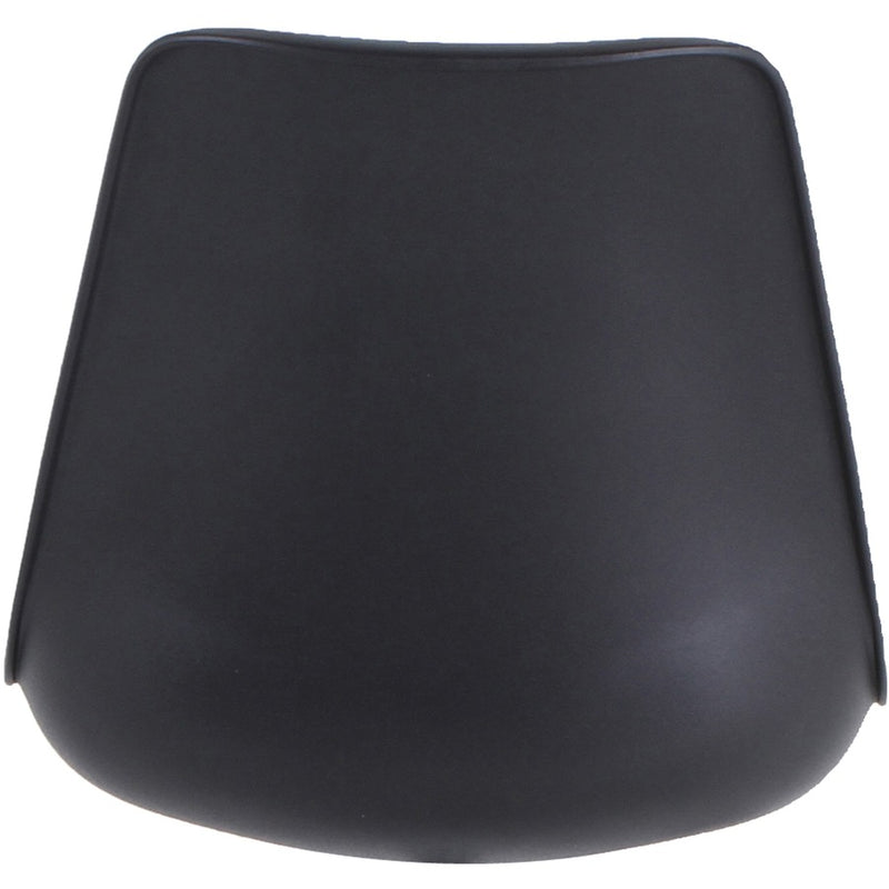 NuSparc Padded Seat Poly Task Chair, High Back, 5-star Base, Black (NPRCH303CNBK) Each