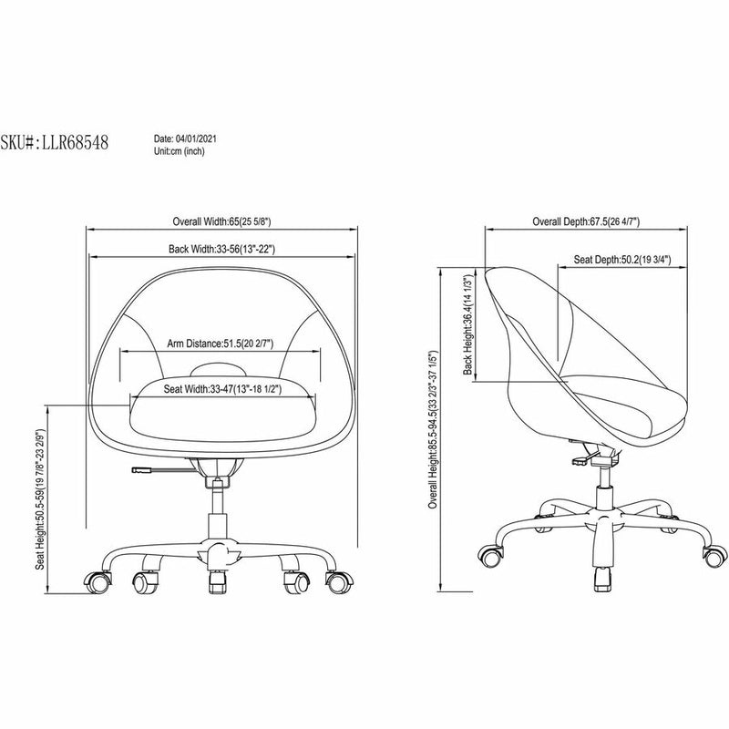 NuSparc Resimercial Lounge/Task Chair, Neutral Gray Fabric Seat, Low Back, 5-star Base, Gray (NPRCH305FNGY) Each