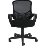 NuSparc Mid-back Mesh Task Chair, Fabric Seat, Mid Back, Black (NPRCH301MABK) Each