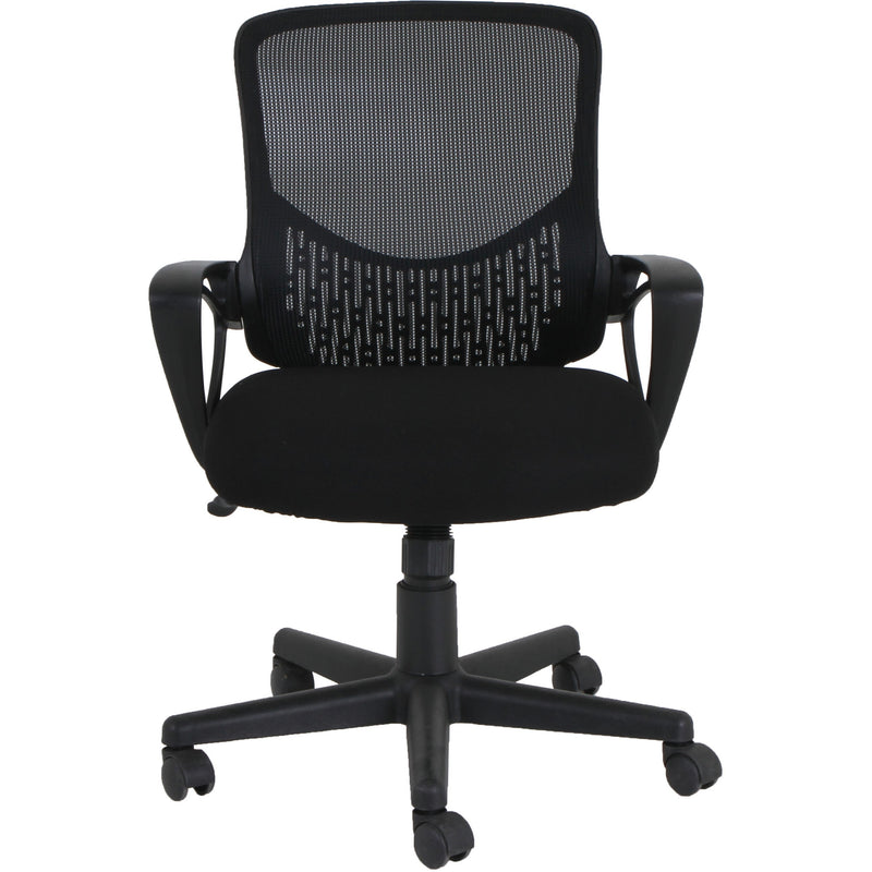 NuSparc Mid-back Mesh Task Chair, Fabric Seat, Mid Back, Black (NPRCH301MABK) Each