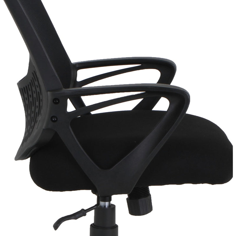NuSparc Mid-back Mesh Task Chair, Fabric Seat, Mid Back, Black (NPRCH301MABK) Each
