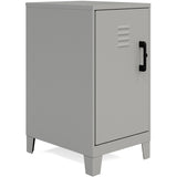 NuSparc Personal Locker, 2 Shelves, 27.5" Height x 14.2" Width x 18" Depth, Silver, Steel (NPRSL218ZZSR) Each