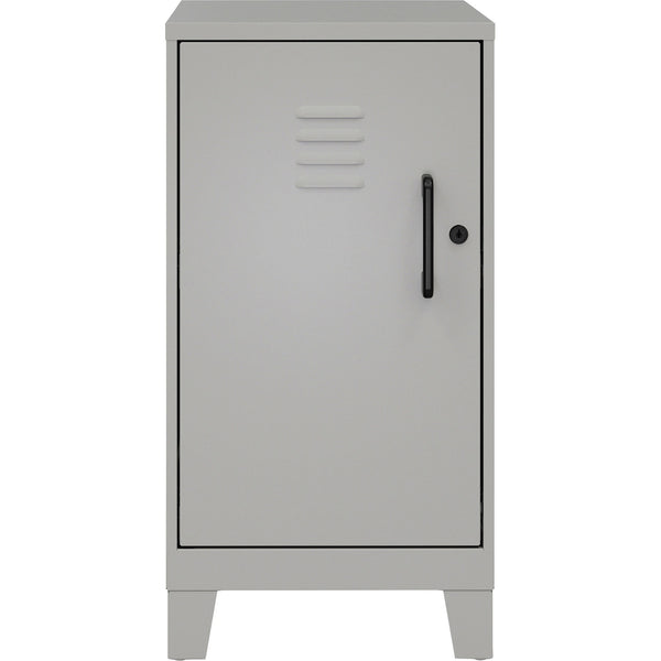 NuSparc Personal Locker, 2 Shelves, 27.5" Height x 14.2" Width x 18" Depth, Silver, Steel (NPRSL218ZZSR) Each