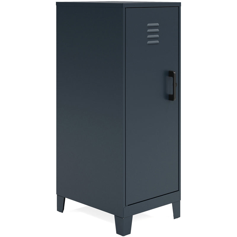 NuSparc Personal Locker, 3 Shelves, 42.5" Height x 14.2" Width x 18" Depth, Black, Steel, TAA Compliant (NPRSL318ZZBK) Each