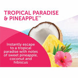 Bright Air Super Odor Eliminator Air Freshener, 14 fl oz (0.4 quart), Tropical Paradise & Pineapple, 6/Carton (BRI901076CT) Case of 6