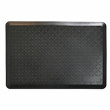 Lorell Workstation Mat, Workstation, 36" Length x 24" Width, Polyurethane Foam, Black (LLR99527) Each