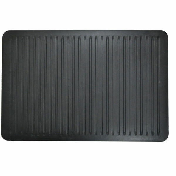 Lorell Workstation Mat, Workstation, 36" Length x 24" Width, Polyurethane Foam, Black (LLR99527) Each