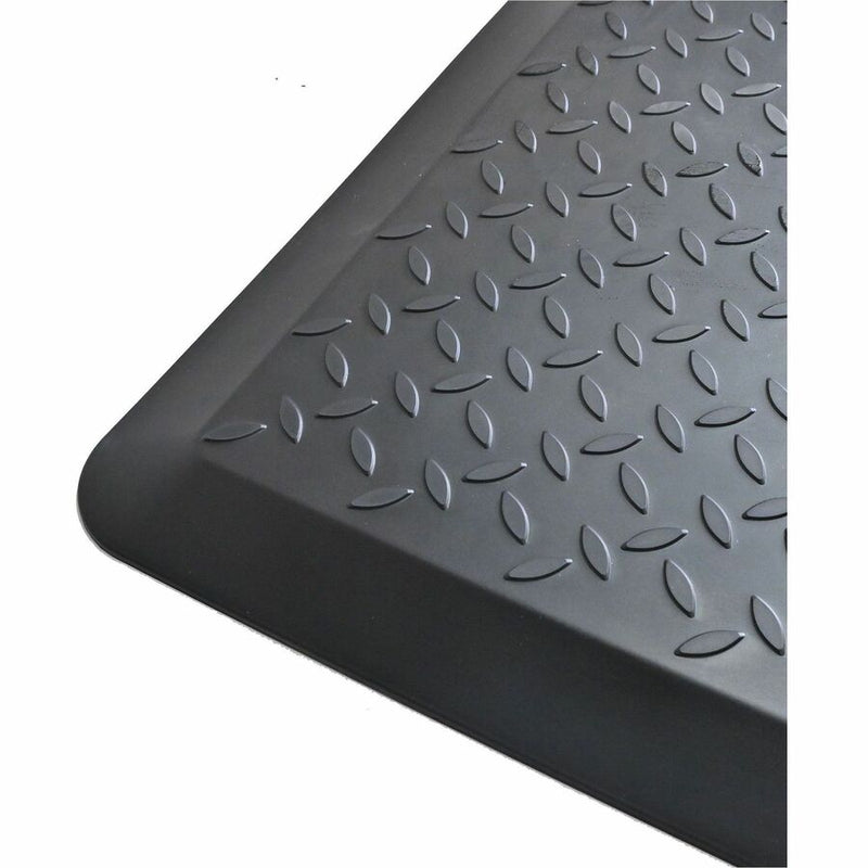 Lorell Workstation Mat, Workstation, 36" Length x 24" Width, Polyurethane Foam, Black (LLR99527) Each