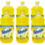 Fabuloso Multi-Purpose Cleaner Concentrate, 56 fl oz (1.8 quart), Refreshing Lemon Scent, 6/Carton (CPCMX06157ACT) Case of 6