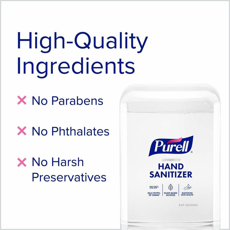 PURELL® 8351 Advanced Hand Sanitizer Foam Refill, 40.6 fl oz (1200 mL), 2/Carton (GOJ835102) Case of 2