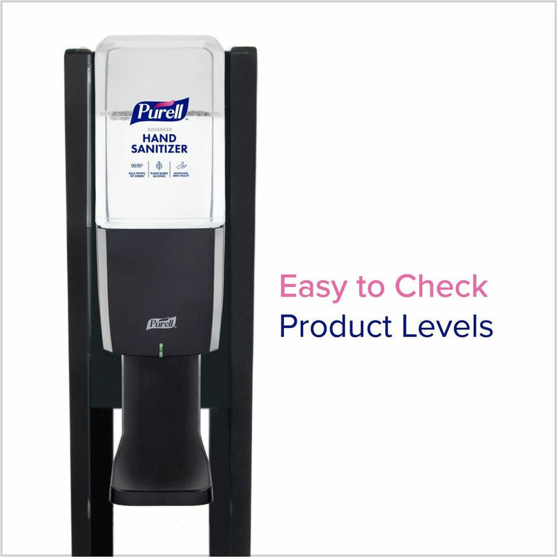 PURELL® ES10 Floor Stand with Automatic Dispenser, Graphite (GOJ8214DS) Each