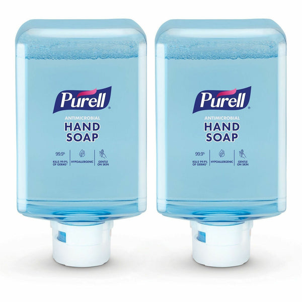 PURELL® ES10 Antimicrobial Foaming Hand Soap, 1.27 quart, Touchless Dispenser, Scented, 2/Carton (GOJ838202) Case of 2