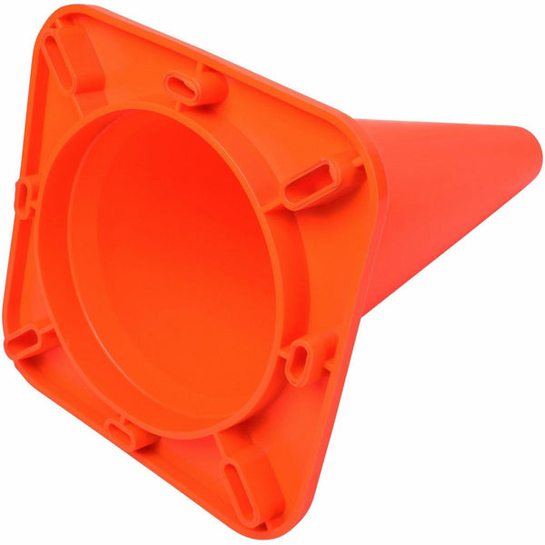 Tatco 18" Traffic Cone, Sturdy, PVC, Orange (TCO25300) Each