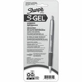 Sharpie S-Gel Pens, 0.7 mm Bold Pen Point, Metallic Black Ink, Metallic Black Barrel, 4/Pack (SAN2194703) Pack of 4