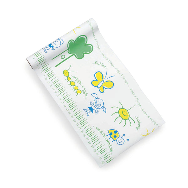 McKesson Table Paper 21 Inch Width 225 Foot Length Print (Bugs and Things) Smooth (493540_CS) 6/CS