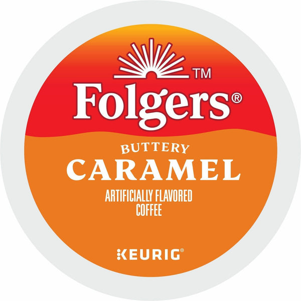 Folgers® K-Cup Buttery Caramel Coffee, 24/Box (GMT7461) Box of 24