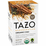 Tazo Regenerative Organic Chai Black Tea Bag, Black Tea, Organic, 16/Box (TZO00305BX) Box of 16