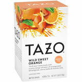 Tazo Wild Sweet Orange Herbal Tea Bag, Herbal Tea, Organic, 20/Box (TZO20034BX) Box of 20