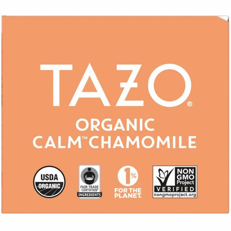 Tazo Regenerative Organic Calm Chamomile, 16/Box (TZO00354BX) Box of 16