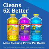 Pine-Sol Multi-Surface Cleaner Concentrate, 80 fl oz (2.5 quart), Sparkling Wave Scen, 3/Carton (CLO60609) Case of 3