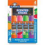 Elmer's Scented Glue Sticks, 0.21 oz, 4/Pack, Tropical Mix (EPI2175690) Pack of 4