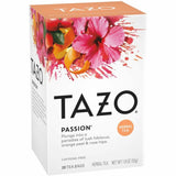 Tazo Passion Herbal Tea Bag, Herbal Tea, Organic, 20/Box (TZO20045BX) Box of 20