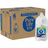 Pure Life Distilled Water, 127.82 fl oz (3.78 L)/Bottle, 6/Carton (NLE12532328) Case of 6