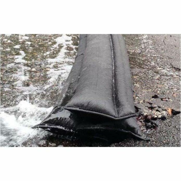 Quick Dam Flood Barriers - 3.5" Height - 8/Carton - Black (APRQD6108) Case of 8