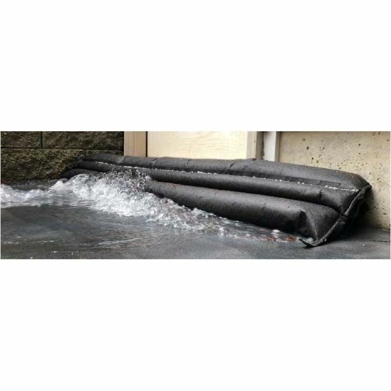 Quick Dam Flood Barriers - 3.5" Height - 8/Carton - Black (APRQD6108) Case of 8