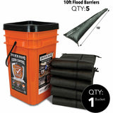 Quick Dam Grab & Go Flood Control Kit, 3.5" Height, 5/Carton, Black (APRQDGG105) Case of 5