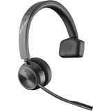 Poly Savi 7210 Office Single-Ear Headset, Black (HEW7W6D4AA) Each