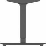 Lorell Sit-Stand 3rd-Leg Base, Black Base, 275 lb Capacity, Height Adjustable, 45" Height x 51.60" Width x 26.40" Depth (LLR25930) Each