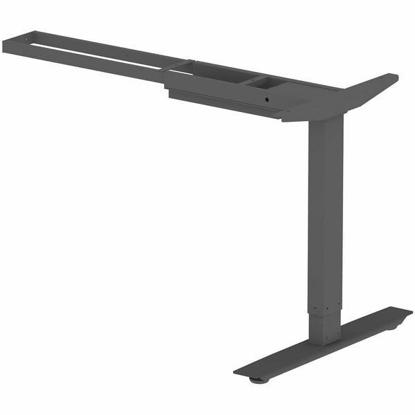 Lorell Sit-Stand 3rd-Leg Base, Black Base, 275 lb Capacity, Height Adjustable, 45" Height x 51.60" Width x 26.40" Depth (LLR25930) Each