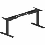 Lorell Sit-to-Stand Two-Tier Base, Black Two-tier Base, 275 lb Capacity, Height Adjustable, 45.10" Height (LLR25970) Each