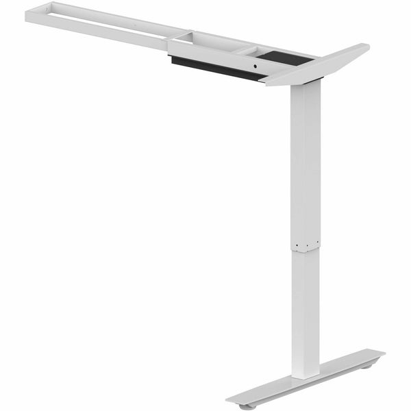 Lorell Sit-Stand 3rd-Leg Base, Silver Base, 275 lb Capacity, Height Adjustable, 45" Height x 51.60" Width x 26.40" Depth (LLR25931) Each