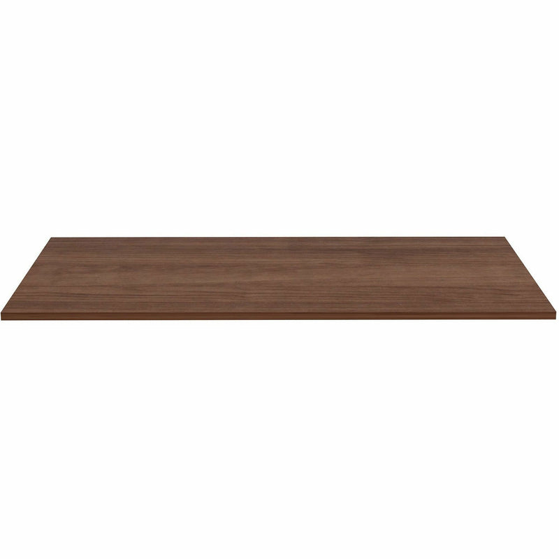 Lorell Multipurpose Tabletop, 30" x 66" x 1", Band Edge, Walnut (LLR62682) Each