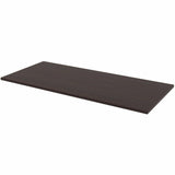 Lorell Multipurpose Tabletop, 30" x 66" x 1", Band Edge, Espresso (LLR62684) Each