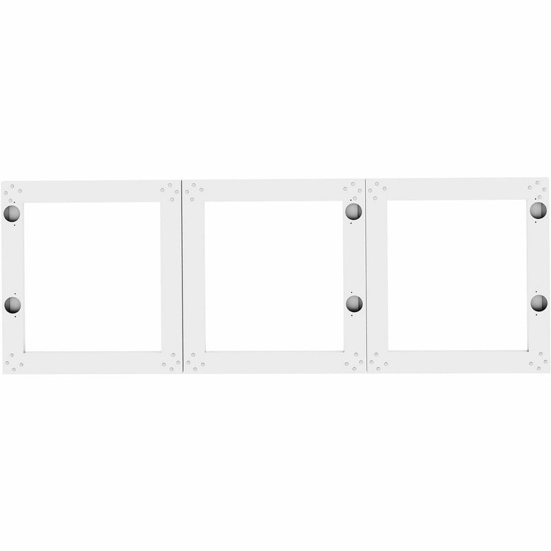 Lorell Desk-Mount Hutch Frosted Glass Door, 48" (LLR59710) Set of 3