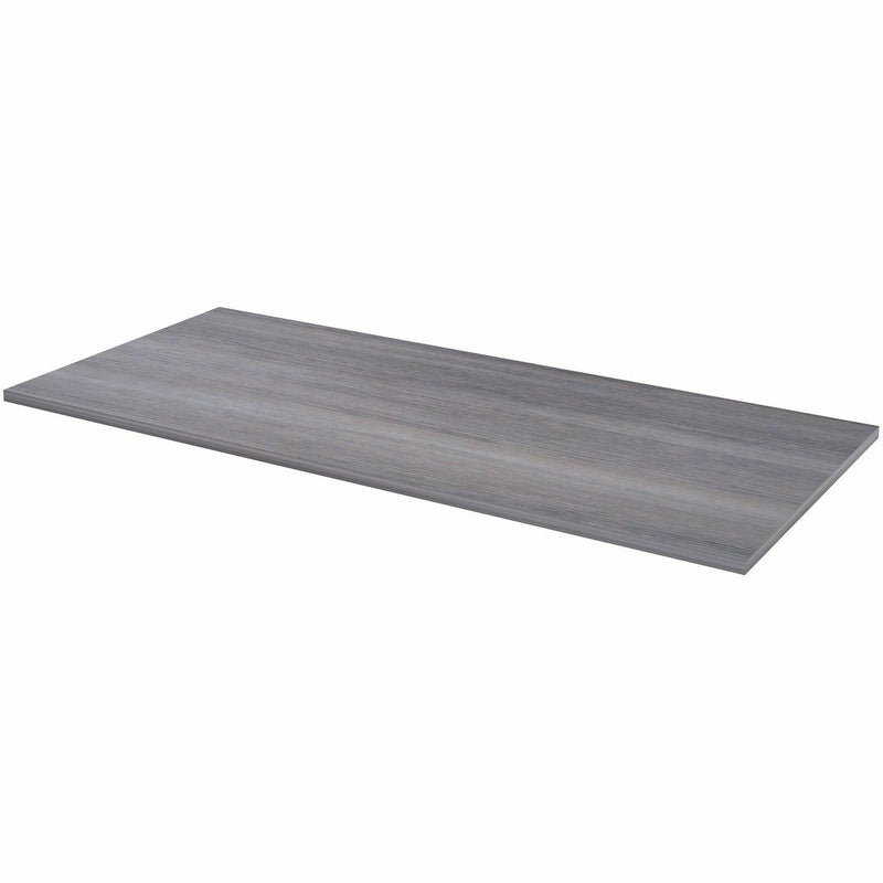 Lorell Multipurpose Tabletop, 30" x 66" x 1", Band Edge, Weathered Charcoal (LLR62683) Each