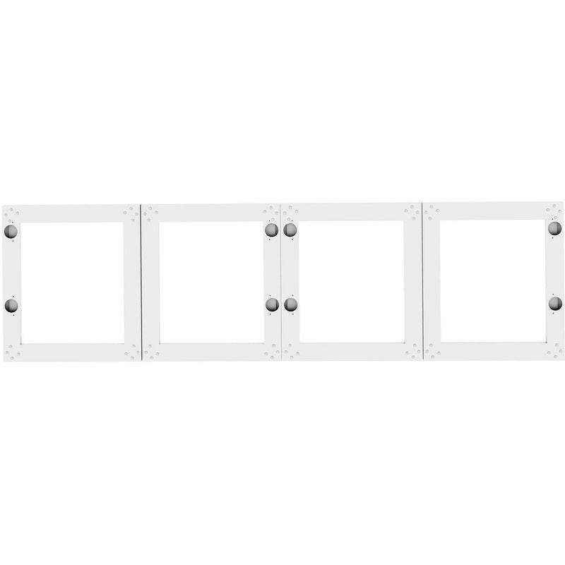 Lorell Desk-Mount Hutch Frosted Glass Door, 60" (LLR59711) Set of 3