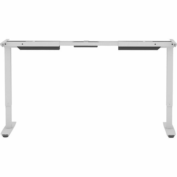 Lorell Sit-to-Stand Two-Tier Base, Silver Two-tier Base, 275 lb Capacity, Height Adjustable, 45.10" Height (LLR25971) Each