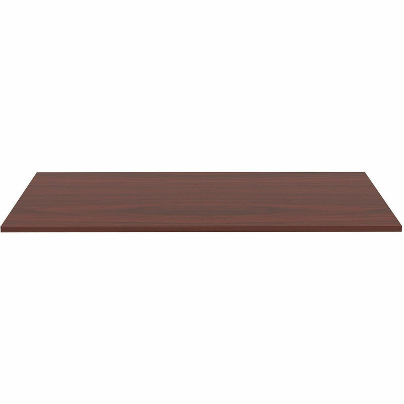 Lorell Multipurpose Tabletop, 30" x 66" x 1", Band Edge, Mahogany (LLR62680) Each